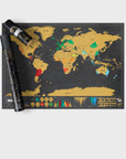 Scratch Map - Travel Deluxe Edition
