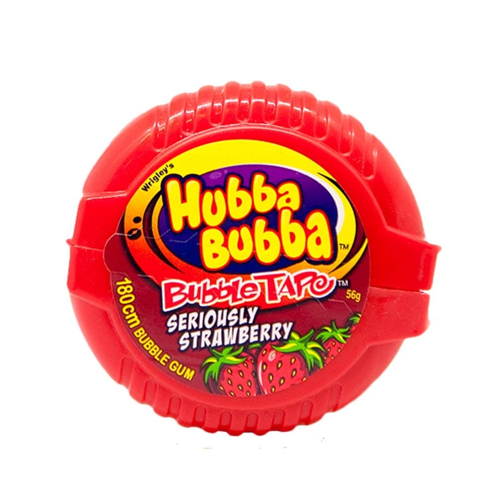 Hubba Bubba Strawberry Tape 56G