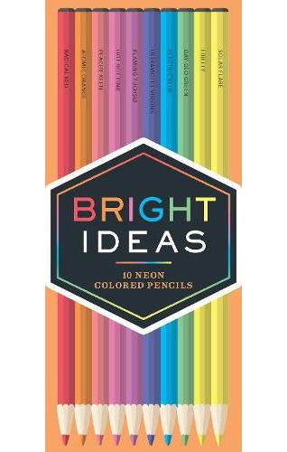 Bright Ideas Neon Colored Pencils: 10 Colored Pencils