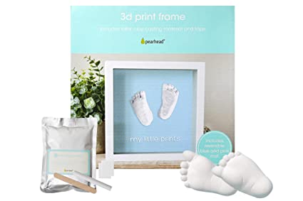Baby Footprint Kit Newborn Footprint Frame Baby Name -   Baby  footprint kit, Newborn footprints, Newborn footprint art