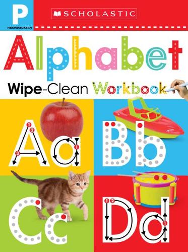 Alphabet Pre-K Wipe-Clean Workbook: Scholastic Early Learners (Wipe-Clean Workbook)