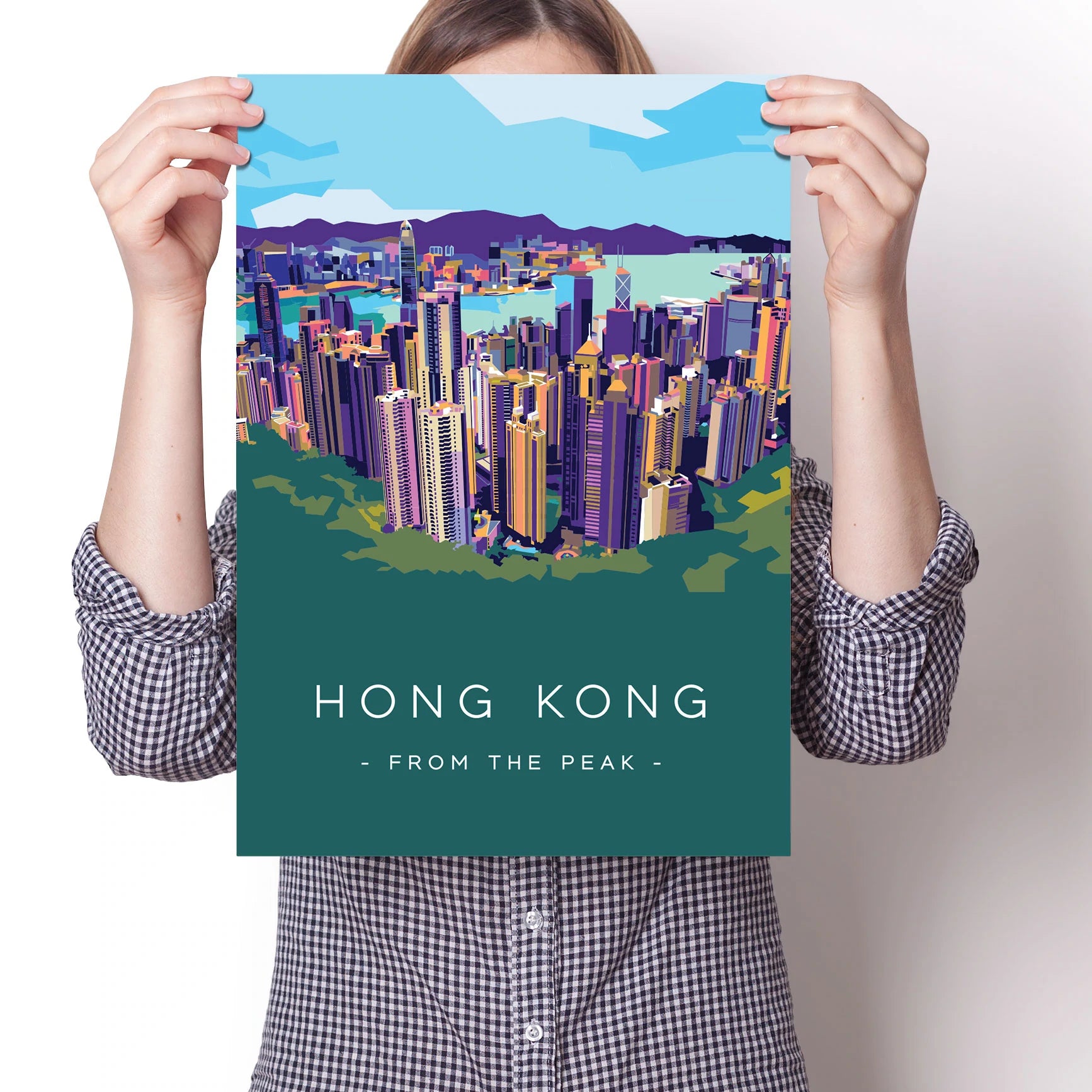 Hong Kong From the Peak Print | Bookazine HK