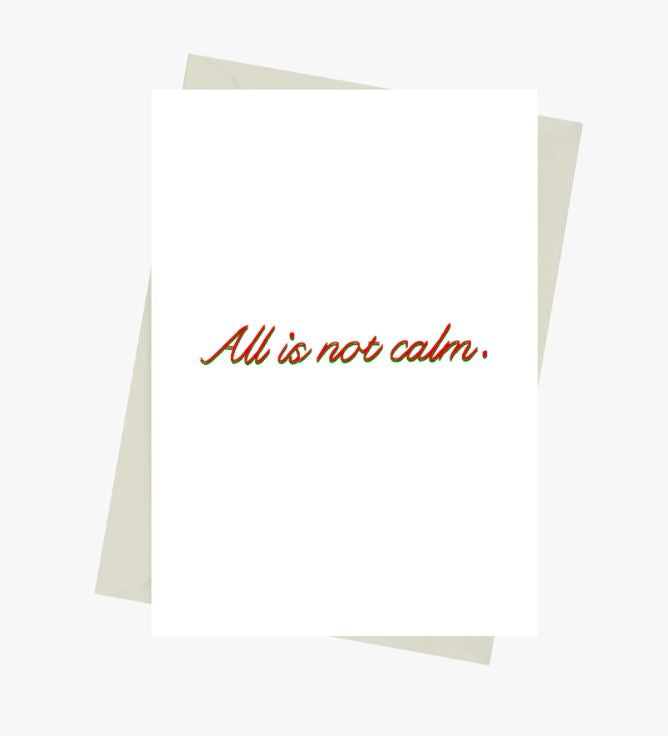 All Is Not Calm | Bookazine HK