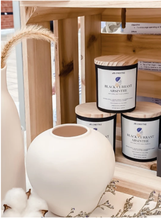 Black Currant Absinthe Soy Wax Candle 180ml | Bookazine HK