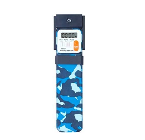 Mark-My-Time - Timer Blue Camouflage Book Light