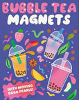 Bubble Tea Magnets: With Moving Boba Pearls!