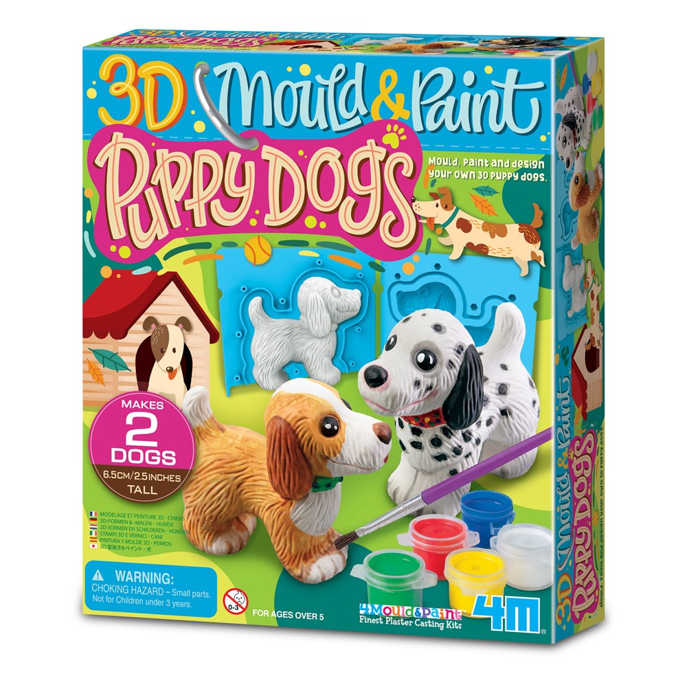 3D Mould & Paint Puppy Dogs | Bookazine HK