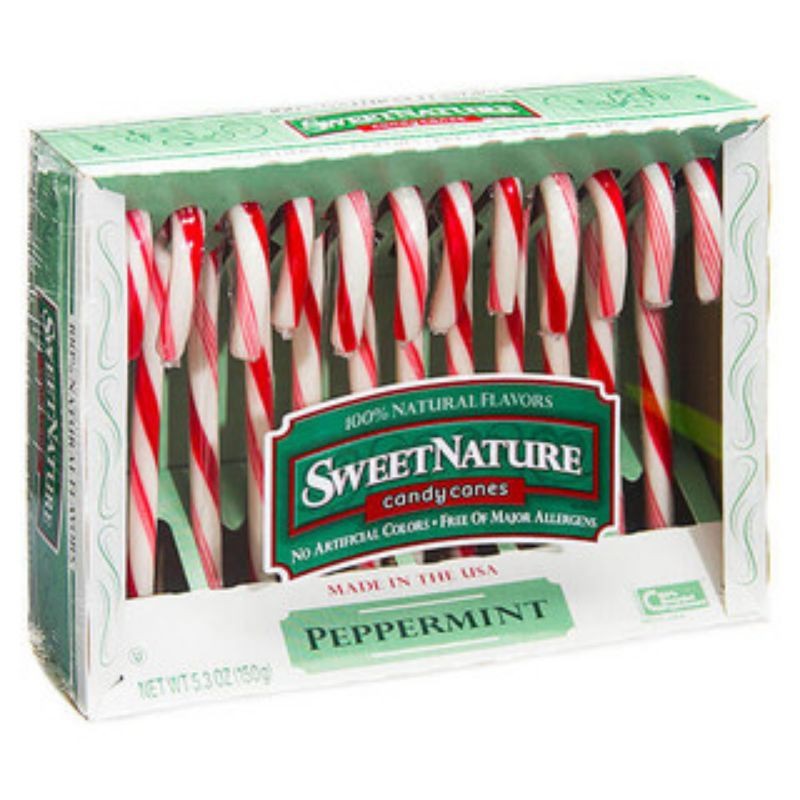 Sweet Nature Peppermint Candy Canes 5.3Oz | Bookazine HK
