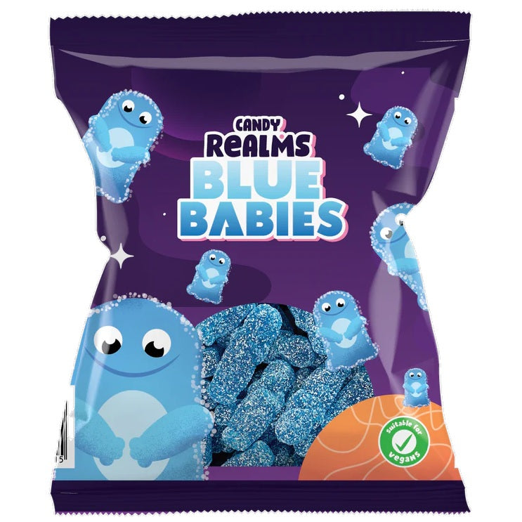CANDY REALMS JELLY BLUE BABIES 190G