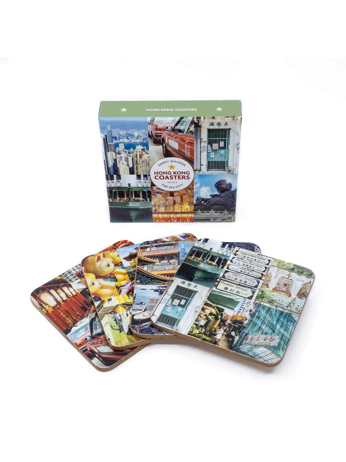 Ginny Malbon The 852 City Coaster Set of 4 | Bookazine HK