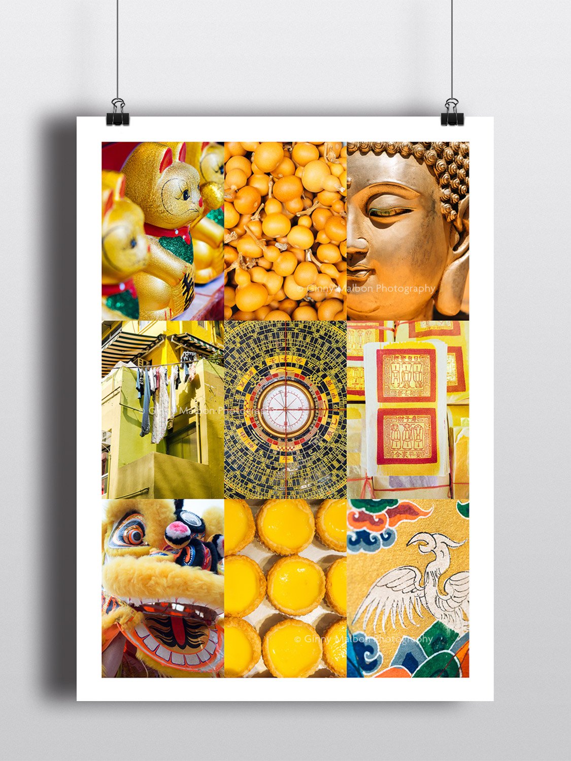 Ginny Malbon Print Yellow | Bookazine HK