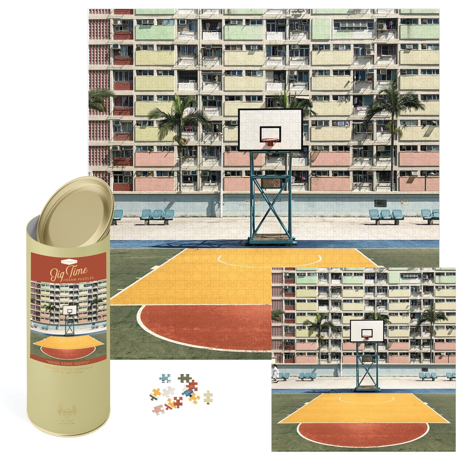 Hong Kong Hoops Jigsaw Puzzle - Bookazine HK