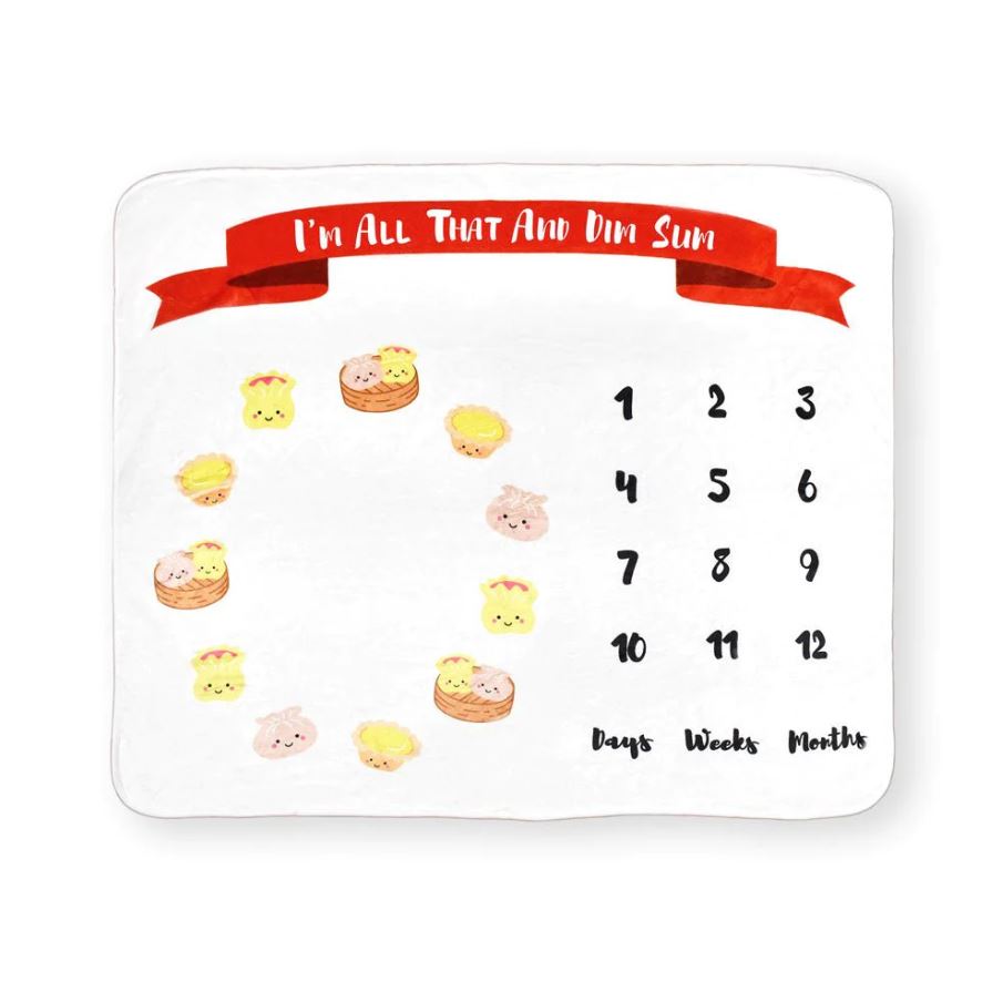 Dim Sum Milestone Blanket | Bookazine HK