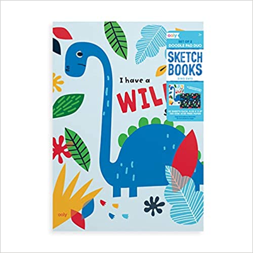 Doodle Pad Duo Sketchbooks Dino Days Set Of 2 | Bookazine HK