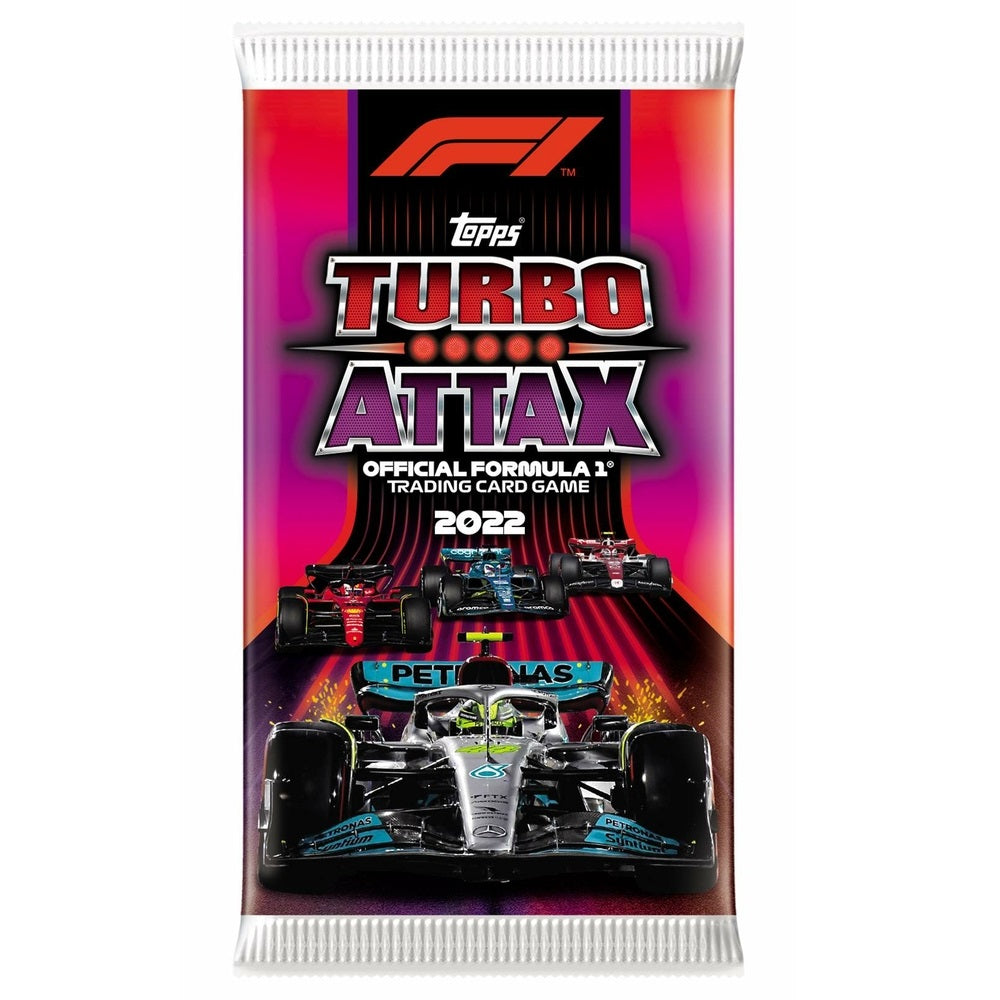 F1 TURBO ATTAX 2022 CARD PACKET