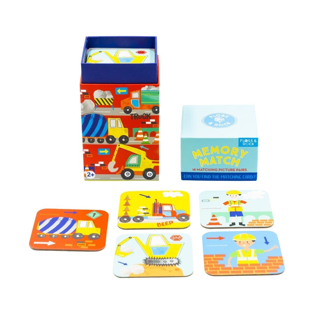 Memory Match - Construction | Bookazine HK
