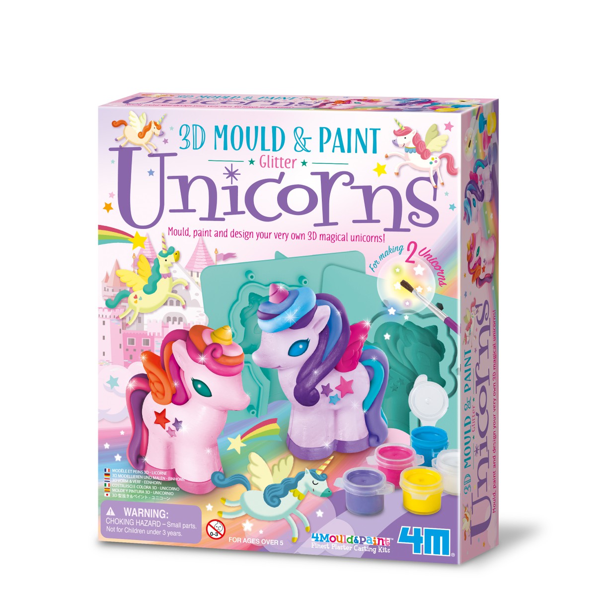 3D Mould & Paint Unicorns | Bookazine HK