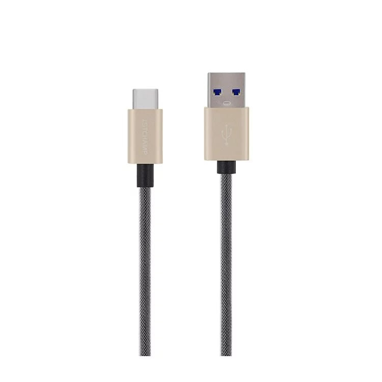 GOLD USB 3.1 TYPE-A TO TYPE-C, PET 100CM