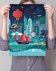 Hong Kong Geometric Print | Bookazine HK