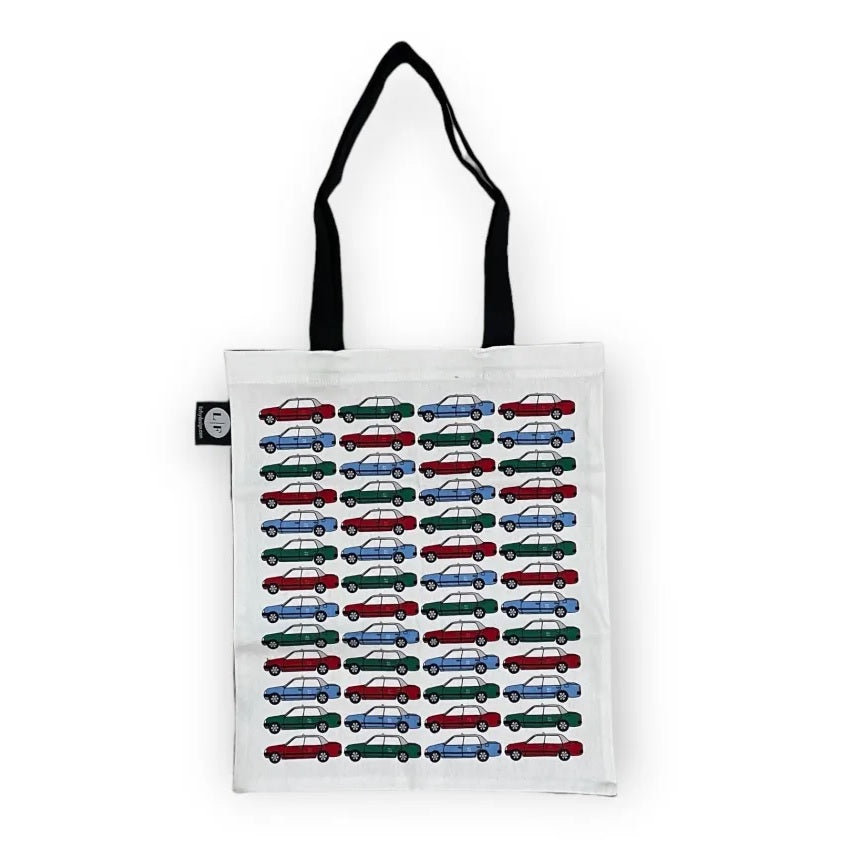 HONG KONG TAXI CANVAS TOTE BAG HK