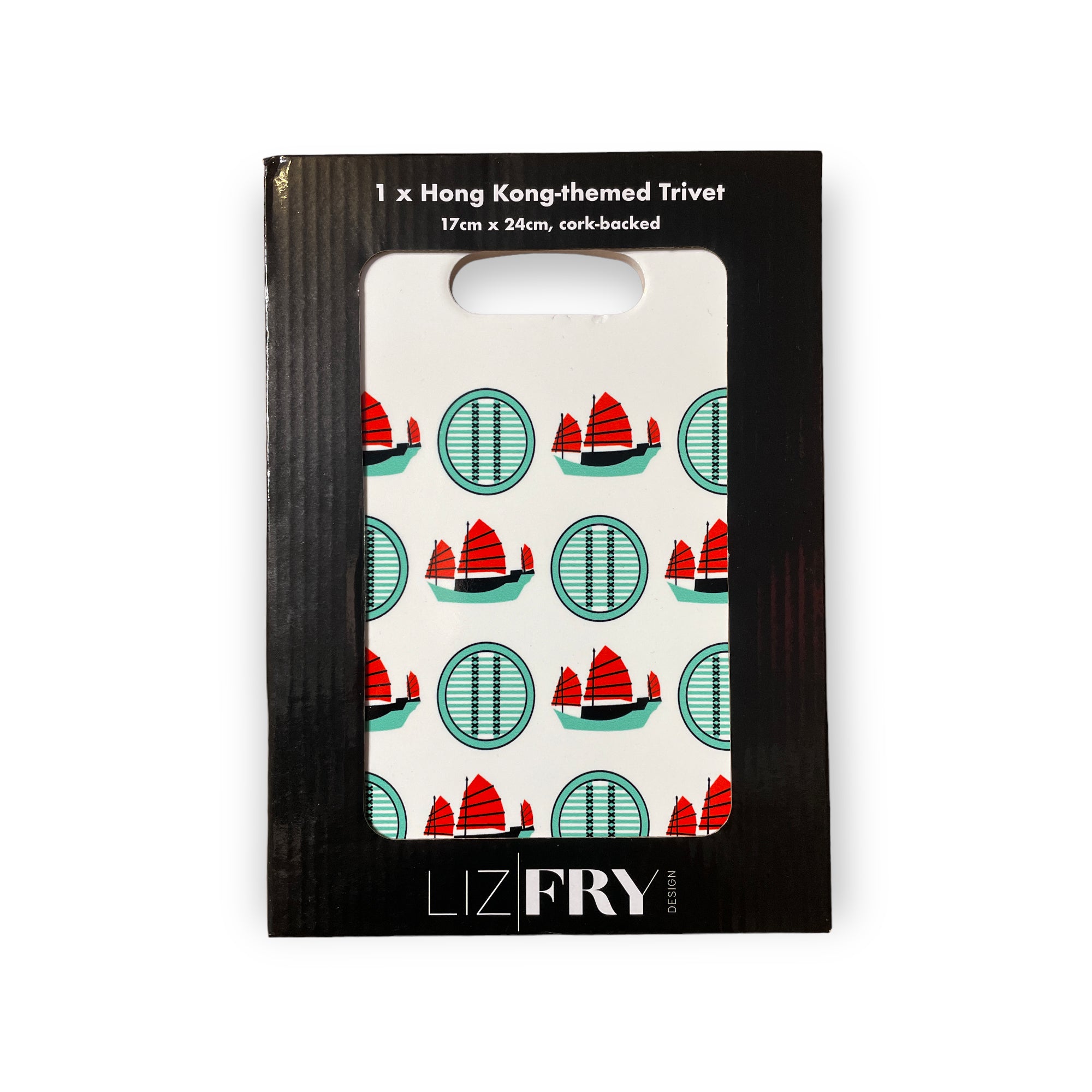 Tseung Kwan O Junks Ceramic Trivet | Bookazine HK