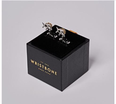 The Gold Dino Cufflinks | Bookazine HK