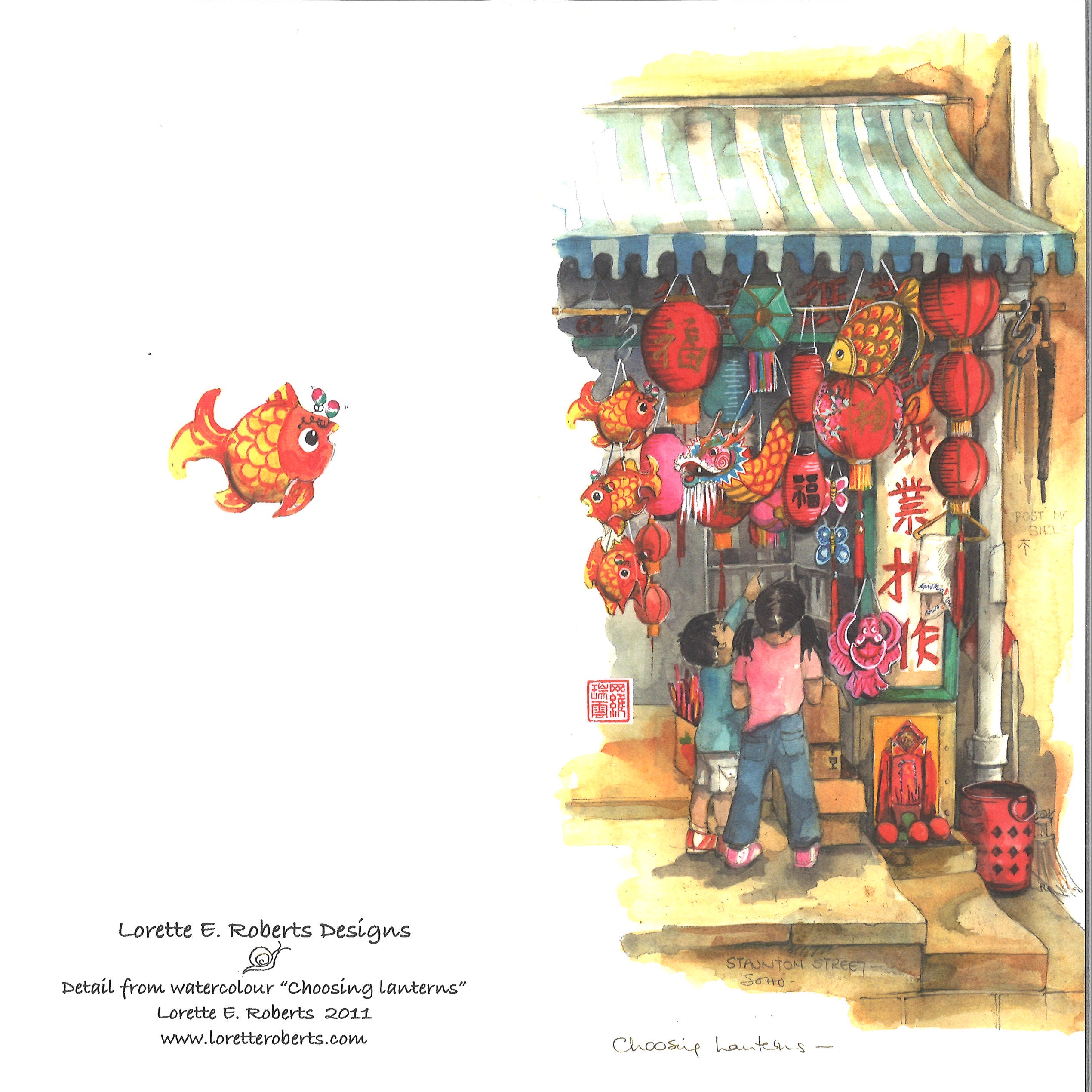 Choosing Lanterns (Lorette E. Roberts) - Bookazine HK