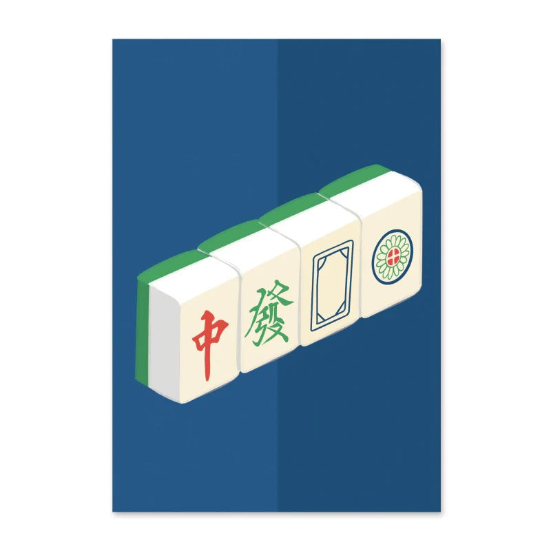 Mahjong Greeting Card | Bookazine HK