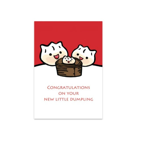 Congratulations On Your New Little Dumpling - Red | Bookazine HK
