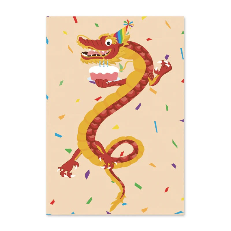 Party Dragon Greeting Card | Bookazine HK