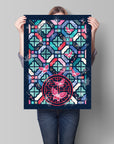 Butterflies & Lattice Tea Towels Pack of 2 | Bookazine HK