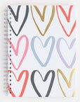 Multicolour Hearts Spiral Notebook | Bookazine HK