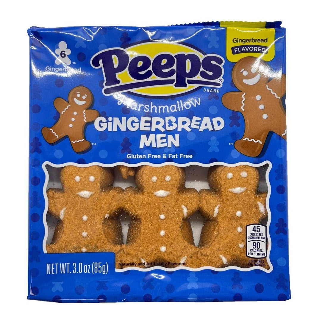 Peeps Marshmallow Gingerbread Men 3Oz | Bookazine HK