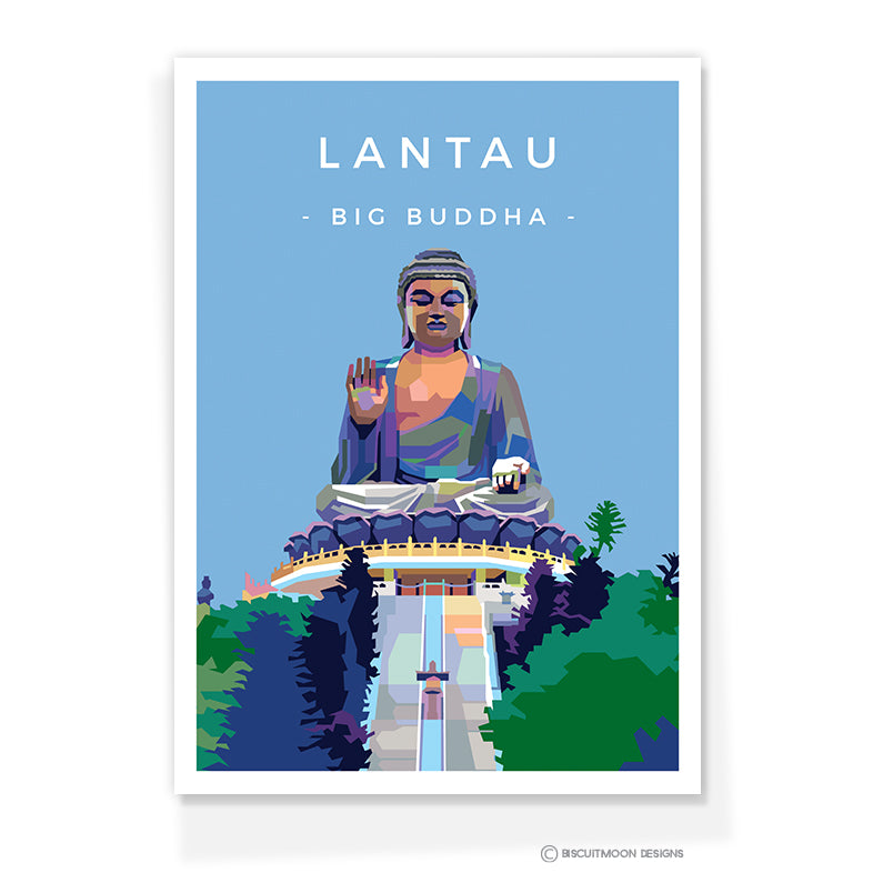 Big Buddha Postcard | Bookazine HK
