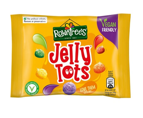 ROWNTREE'S JELLY TOTS 42G