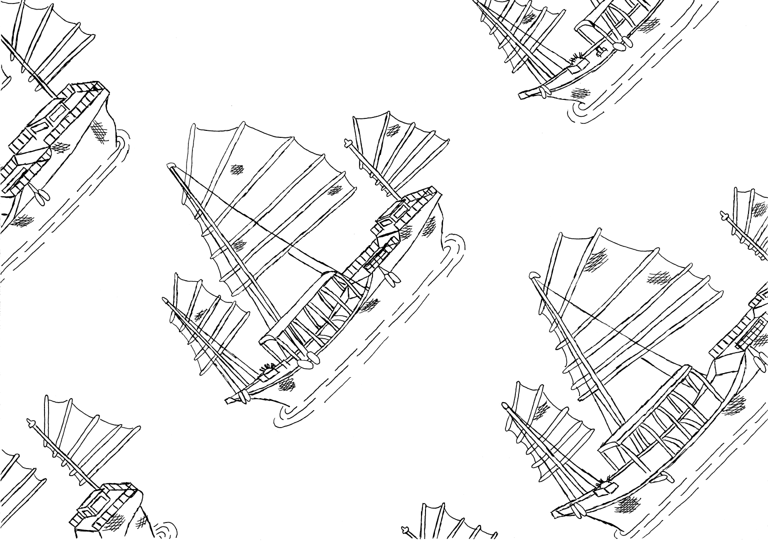 Hong Kong Coloring Book