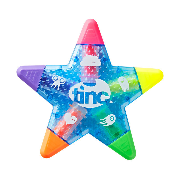 Star Multi Colour Highlighter Pen in Blue | Bookazine HK