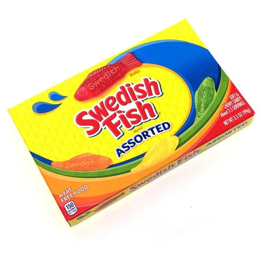 SWEDISH FISH ASSORTED THEATER BOX 3.5OZ