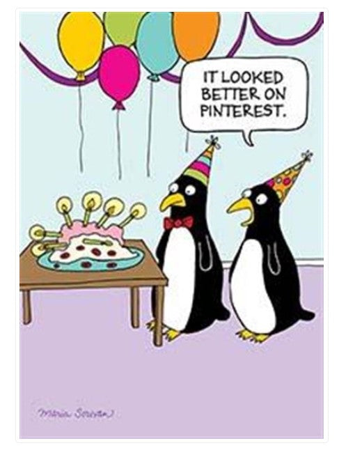Penguins Humour Birthday Card