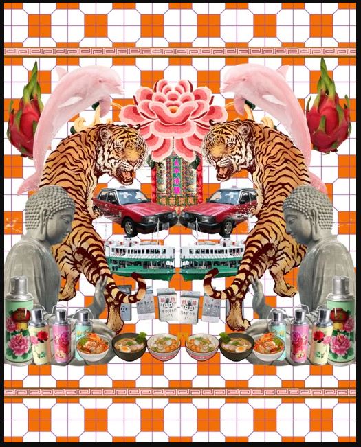 Tigers & Dolphins 11X14 Print | Bookazine HK