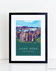 Hong Kong From the Peak Print | Bookazine HK
