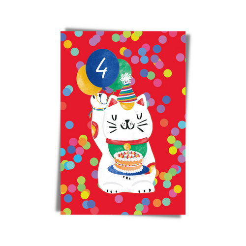 Lucky Cat Greeting Card | Bookazine HK