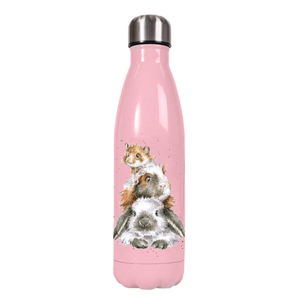 wrendale-Piggy In The Middle Water Bottle 500ml-bookazine