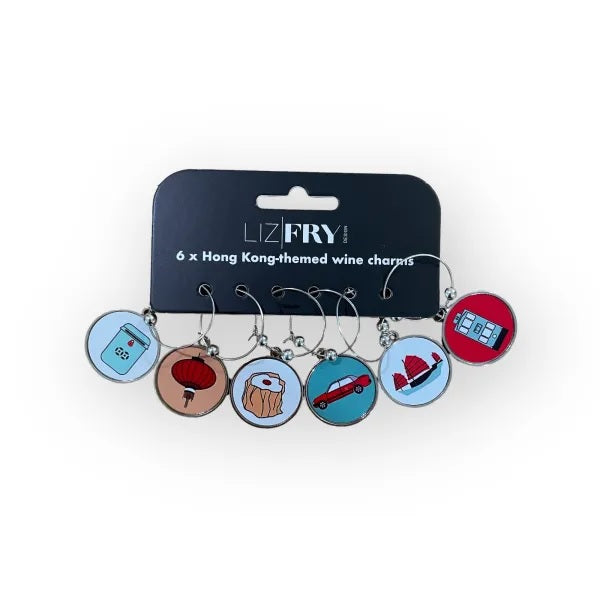 Wine Charms Set of 6 | Bookazine HK