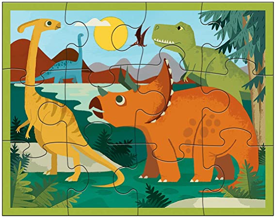 Dinosaur Park Pouch Puzzle