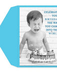 Naked & Screaming Birthday Card - Bookazine