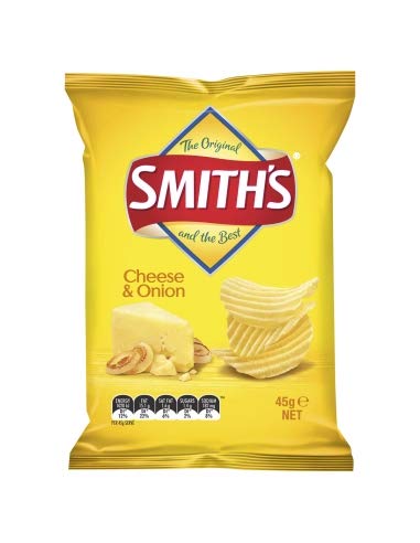 Smith&#39;s Cheese &amp; Onion Crinkle Cut 45G