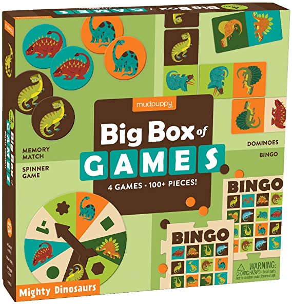 Mighty Dinosaurs Big Box of Games | Bookazine HK