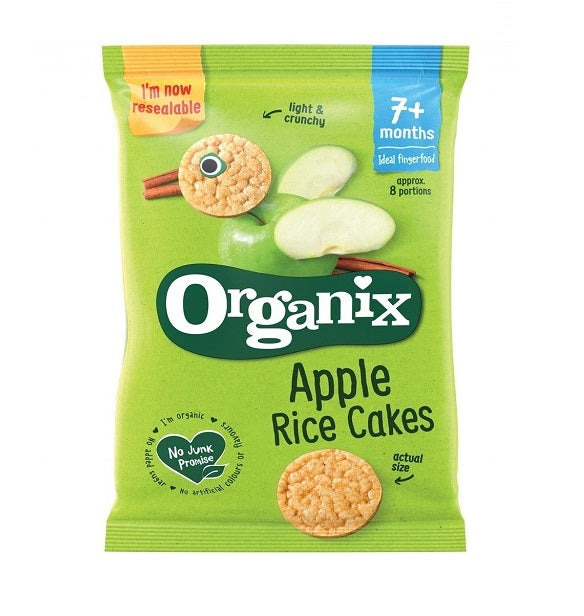 Organix - Apple Rice Cake Cloud 40G