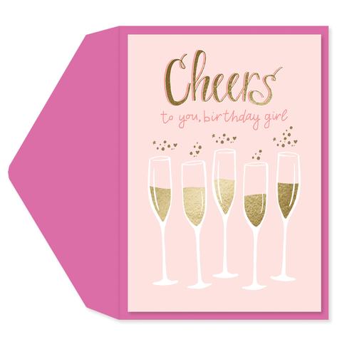 Birthday Cheers Birthday Card - Bookazine